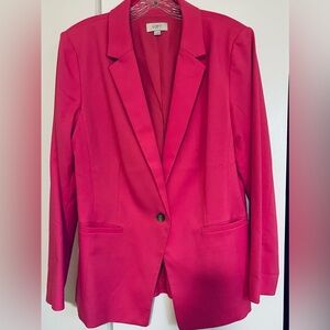 Loft One-Button Classic Blazer